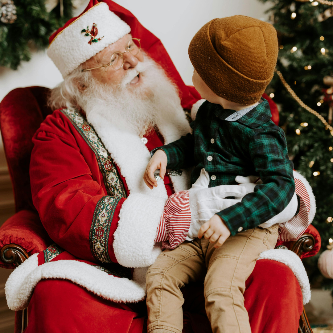 Carolling with Santa