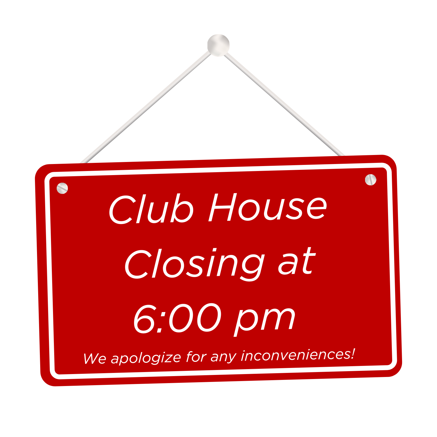 Building Closed Early